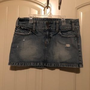 American Eagle Denim 2000 Mini Skirt